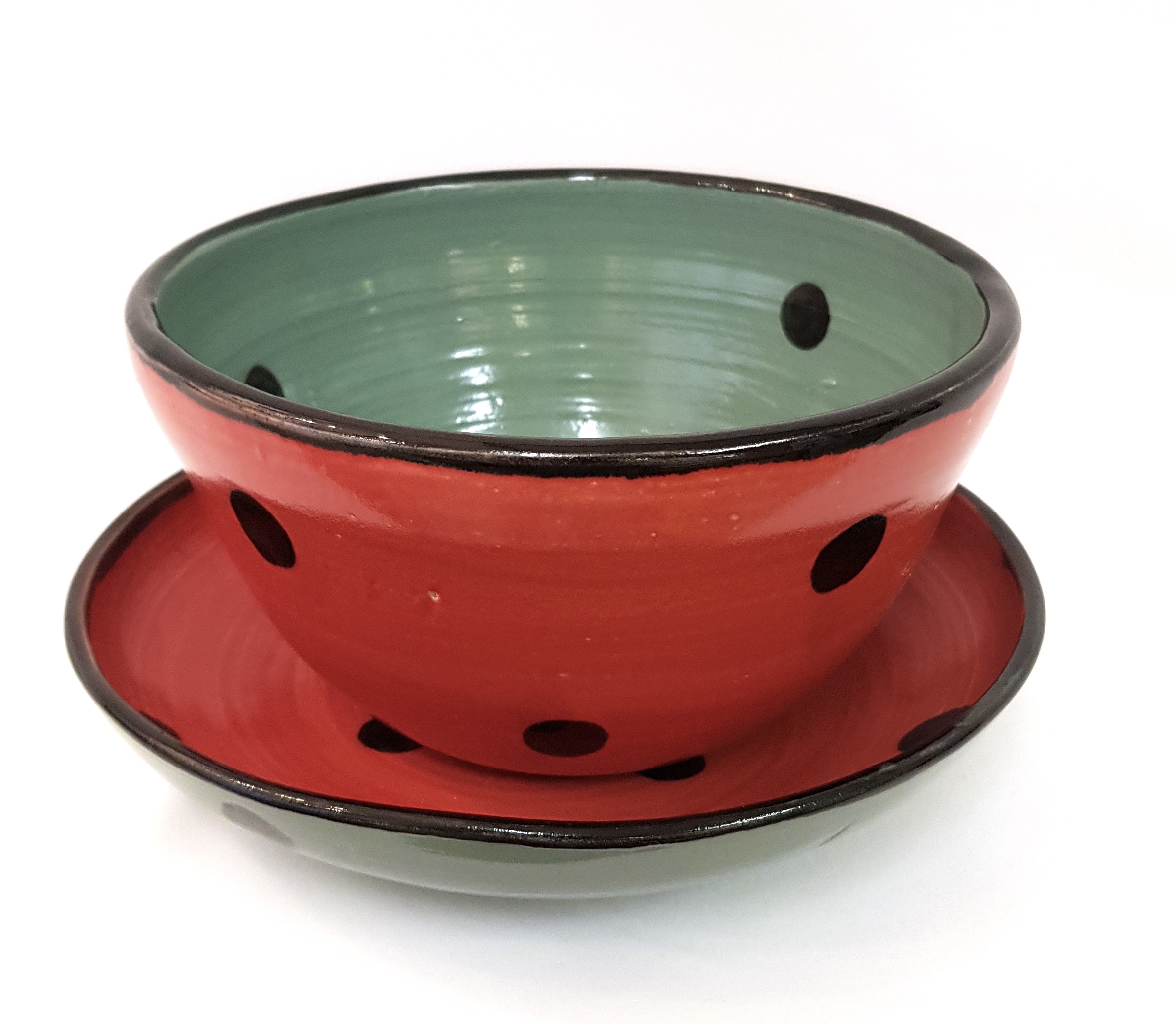 Keramik-Bowl mit Teller, Unikat, Töpferei la ceramica Basel, Töpferkurse, Shop, Keramik, Teamevents