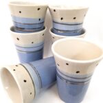 Becher Keramik, Unikat, Töpferei la Ceramica Basel, Töpferkurse, Shop, Keramik